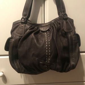 Cole Haan brown leather purse